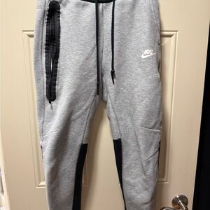 Nike Gray and Black Sweatpants